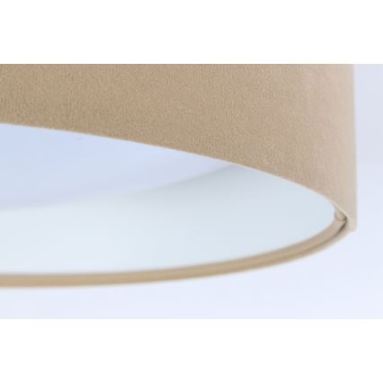 Plafonnier à intensité variable SMART GALAXY LED/36W/230V d. 55 cm 2700-6500K Wi-Fi Tuya beige/blanc + Télécommande