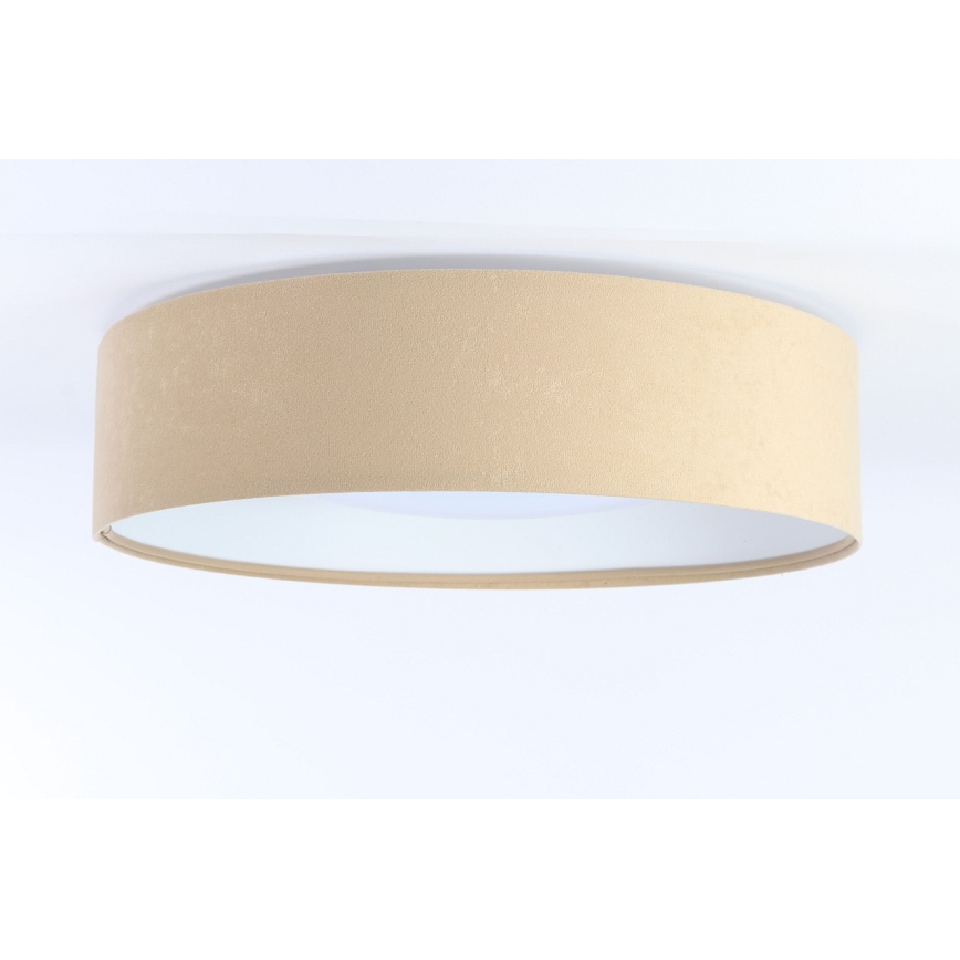 Plafonnier à intensité variable SMART GALAXY LED/36W/230V d. 55 cm 2700-6500K Wi-Fi Tuya beige/blanc + Télécommande