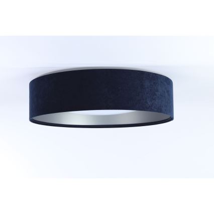 Plafonnier à intensité variable SMART GALAXY LED/36W/230V d. 55 cm 2700-6500K Wi-Fi Tuya bleu/argenté + télécommande