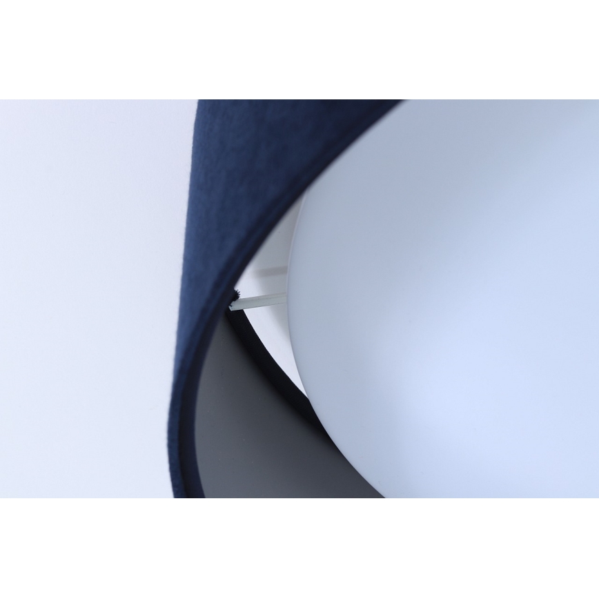 Plafonnier à intensité variable SMART GALAXY LED/36W/230V d. 55 cm 2700-6500K Wi-Fi Tuya bleu/argenté + télécommande