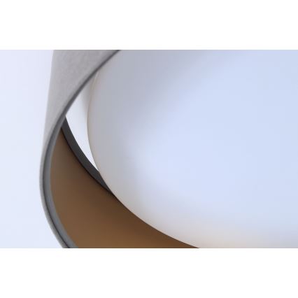 Plafonnier à intensité variable SMART GALAXY LED/36W/230V d. 55 cm 2700-6500K Wi-Fi Tuya gris/doré + Télécommande