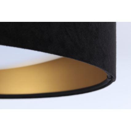 Plafonnier à intensité variable SMART GALAXY LED/36W/230V d. 55 cm 2700-6500K Wi-Fi Tuya noir/doré + Télécommande