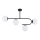 Plafonnier STELLAR 4xE14/10W/230V noir