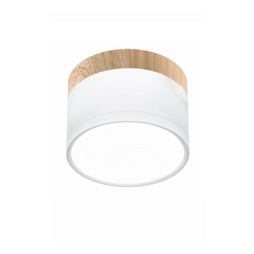 Plafonnier TUBA LED/9W/230V blanc/beige