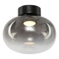 Plafonnier VASO LED/4W/230V d. 18 cm fumé