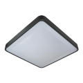 Plafonnier WILTON LED/24W/230V 37,5x37,5 cm anthracite