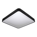Plafonnier WILTON LED/24W/230V 37,5x37,5 cm noir