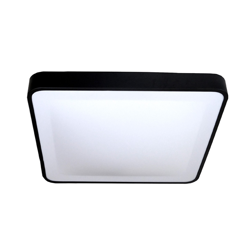 Plafonnier WILTON LED/24W/230V 37,5x37,5 cm noir