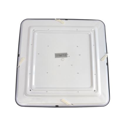 Plafonnier WILTON LED/24W/230V 37,5x37,5 cm noir