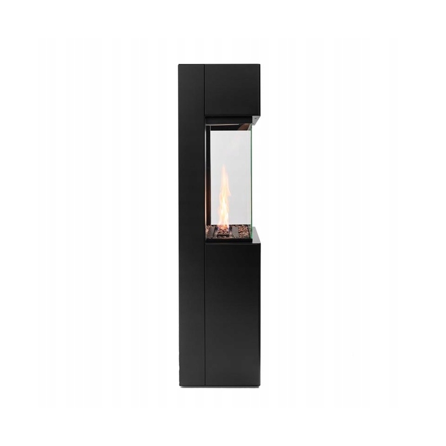 Planika - BIO-open haard met afstandsbediening 126,2x40 cm 3,5kW/230V zwart