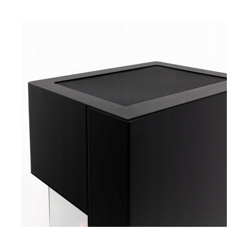 Planika - Cheminée BIO avec télécommande 126,2x40 cm 3,5kW/230V noir
