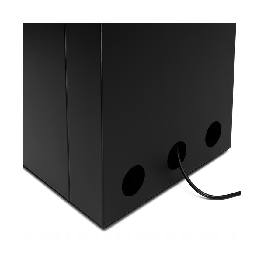 Planika - Cheminée BIO avec télécommande 126,2x40 cm 3,5kW/230V noir