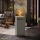 Planika - Buiten gas haard 142x36 cm 8kW 1xAAA grijs + beschermende hoes