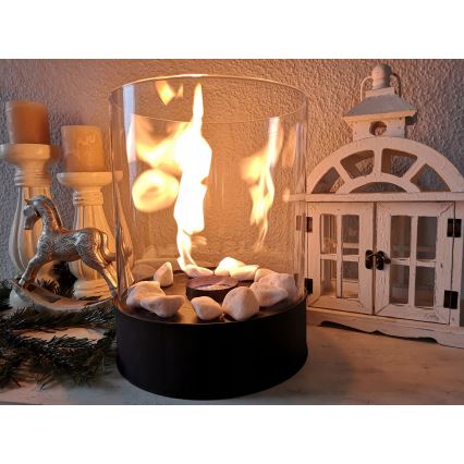 Planika - bio-ethanol haard 32,1x25,1 cm 2,5 kW zwart