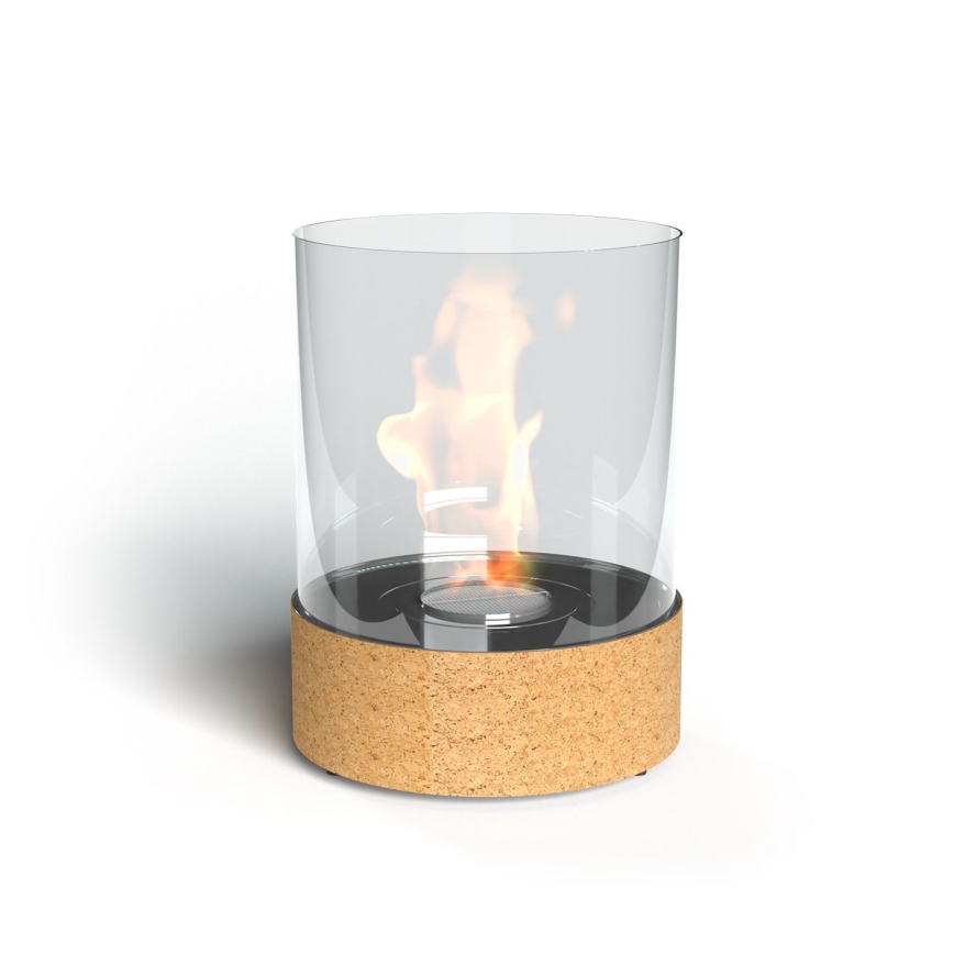 Planika - Cheminée BIO 36,3x25,1 cm 2,5kW beige