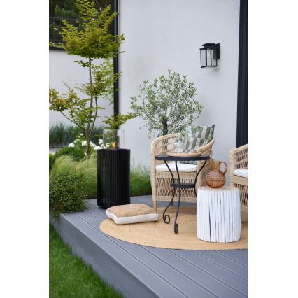 Planika - BIO-open haard 87x37,6 cm 2,5kW zwart + beschermende hoes