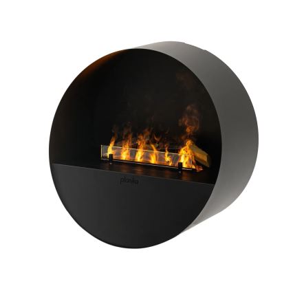Planika - Cheminée à vapeur d'eau avec télécommande 72,9x65,3 cm 125W/230V noir