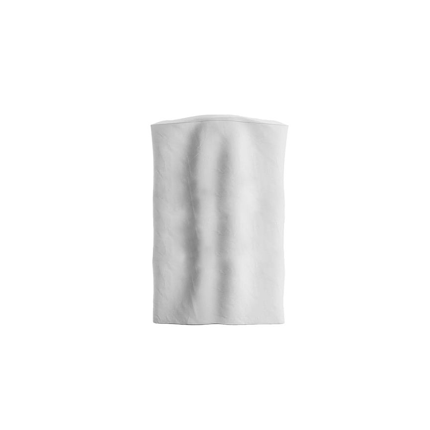 Planika - Cheminée à gaz d'extérieur 79,7x48 cm 10kW 1xAAA noir + housse de protection
