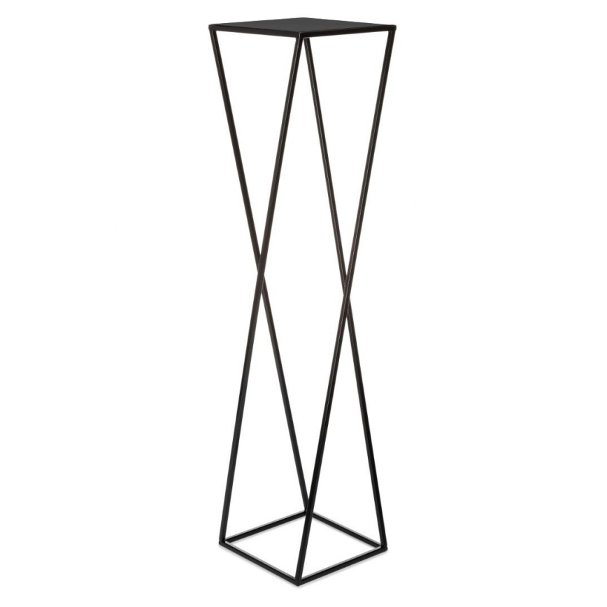 Bloemenstandaard 100x24 cm zwart