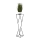 Plantenstandaard LOFT 100x23,5 cm zwart