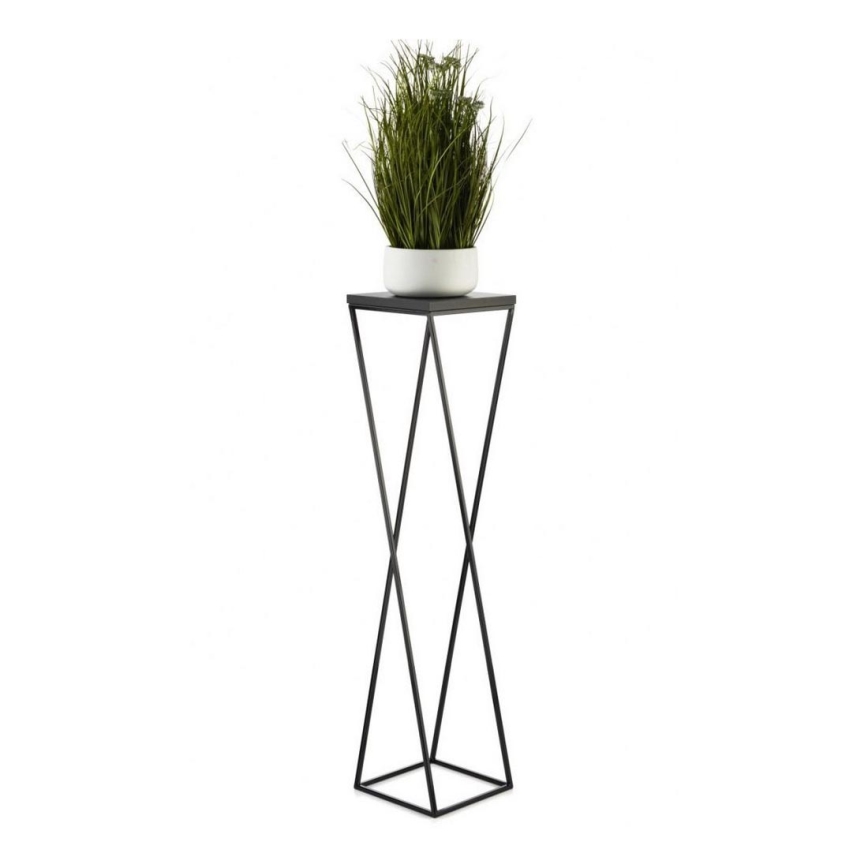 Plantenstandaard LOFT 100x24 cm zwart