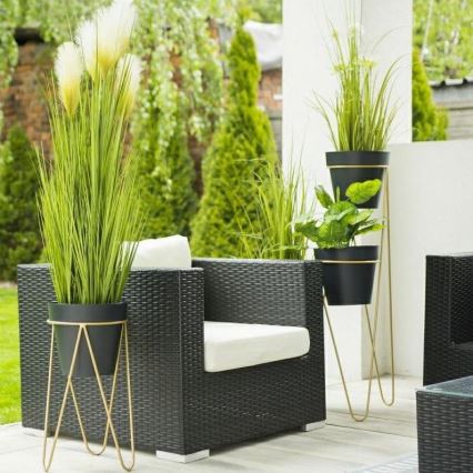 Plantenstandaard LOFT 50x30 cm goudkleurig