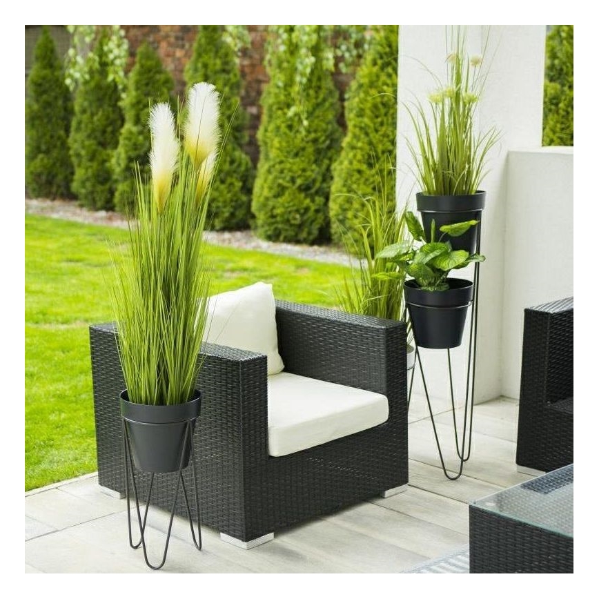 Plantenstandaard LOFT 50x30 cm zwart