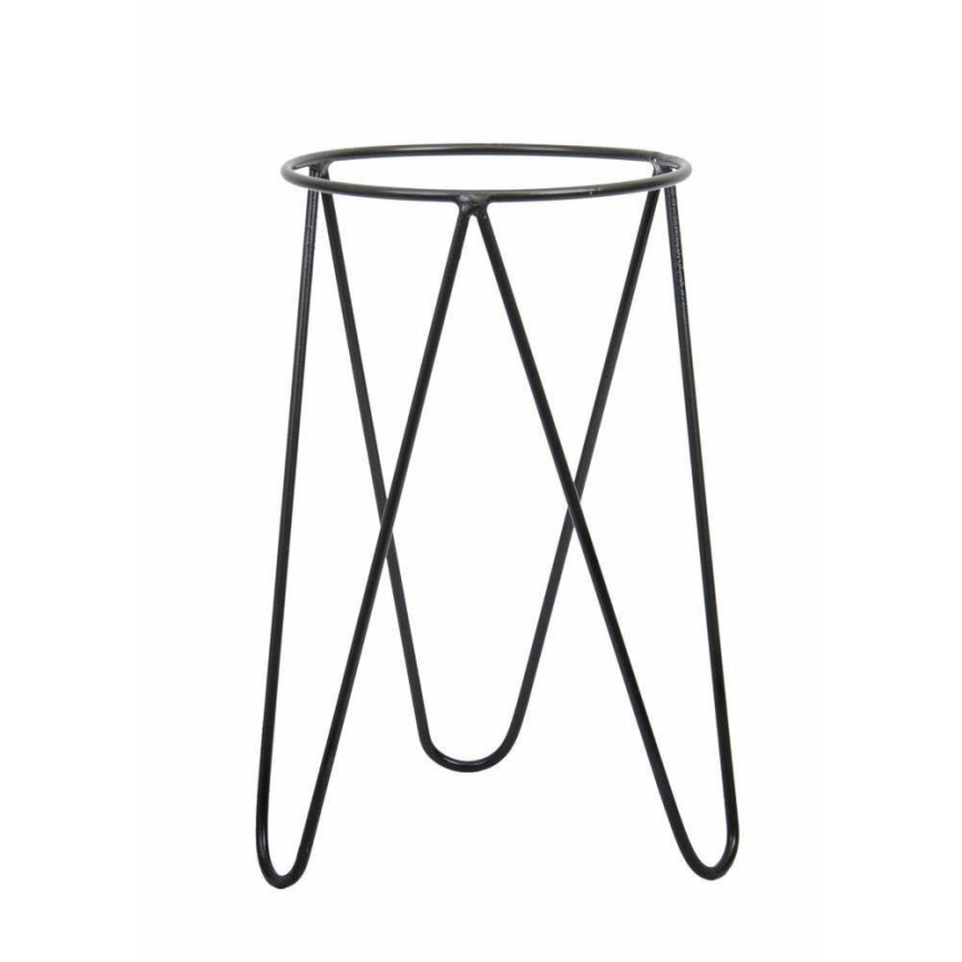 Plantenstandaard LOFT 50x30 cm zwart