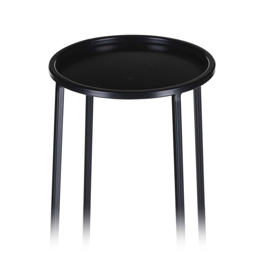 Plantenstandaard LOFT 70x24 cm zwart
