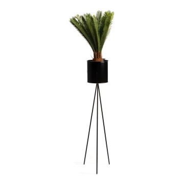 Plantenstandaard TRIPOD 110x25 cm zwart