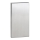 Plaque de fixation 12x22,5 cm inox/gris
