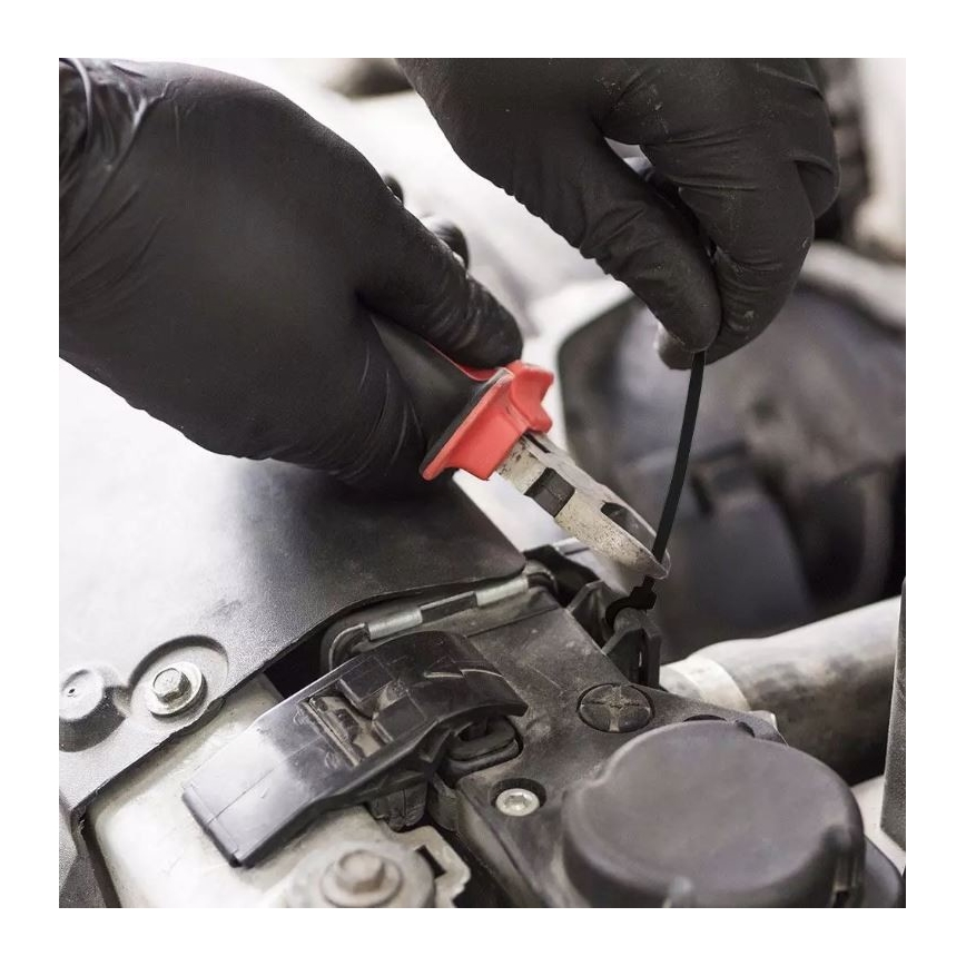 Plastic Banden met Sluiting 2,5x150mm 100pcs zwart