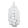 Plastic speelballen 50 st. diameter 7 cm wit