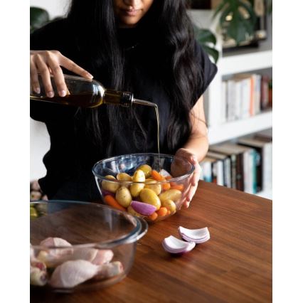 Plat à gratin avec couvercle PYREX 3 L