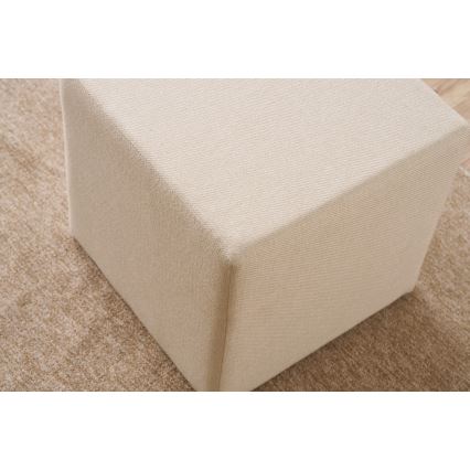 Poef CUBI 40x40 cm crème