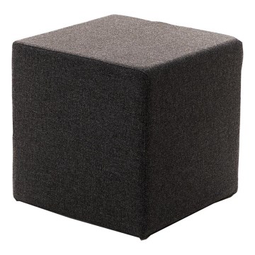 Poef CUBI 40x40 cm donkerbruin
