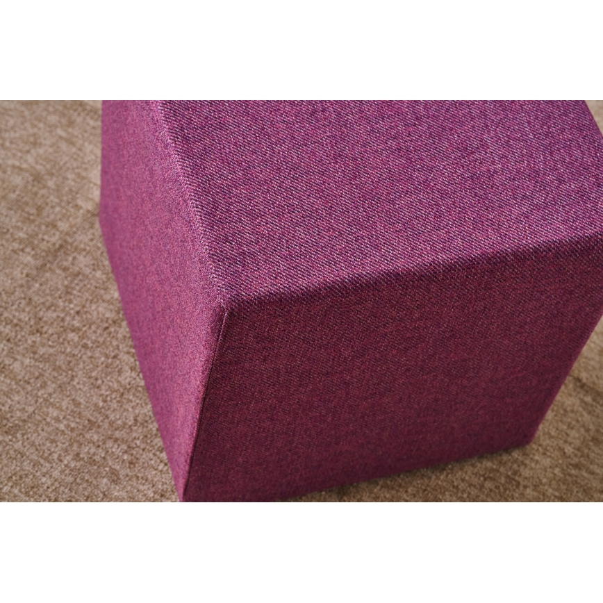 Poef CUBI 40x40 cm roze