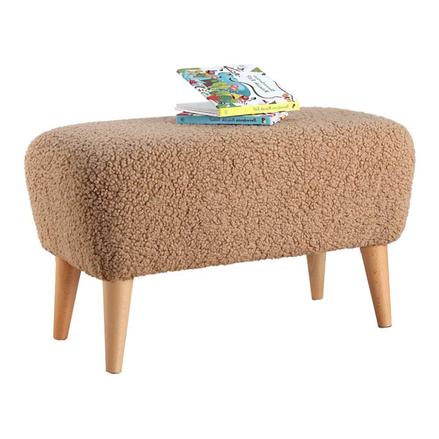 Poef PIXI 32x61 cm bruin