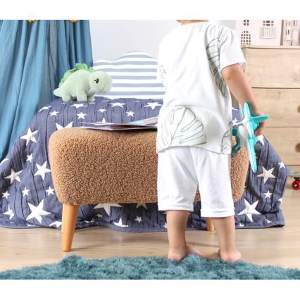 Poef PIXI 32x61 cm bruin