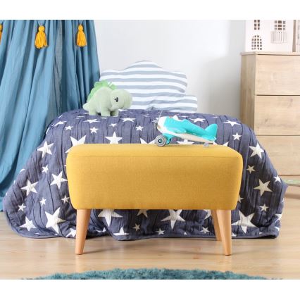 Poef PIXI 32x61 cm geel