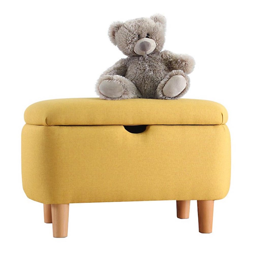 Poef PIXI 37x61 cm geel