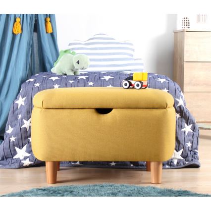 Poef PIXI 37x61 cm geel