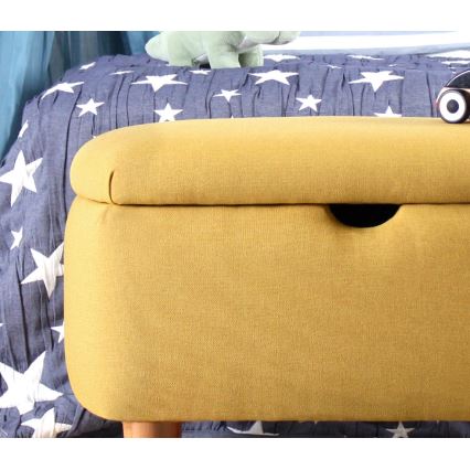 Poef PIXI 37x61 cm geel