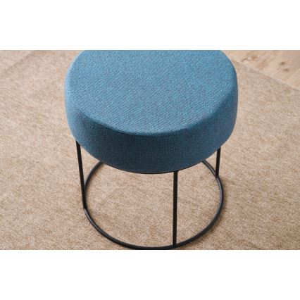 Poef RELO Ø 40 cm blauw