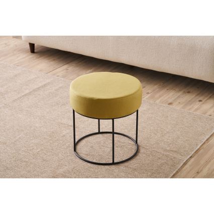 Poef RELO Ø 40 cm, geel