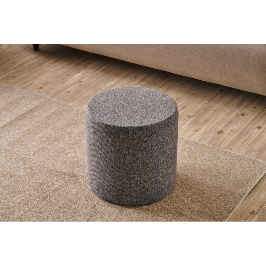 Poef RONDO Ø 40 cm antraciet