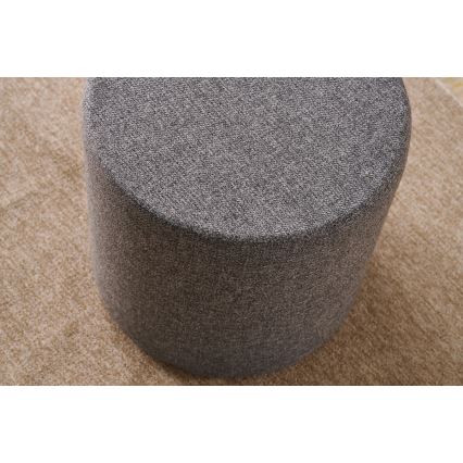 Poef RONDO Ø 40 cm antraciet