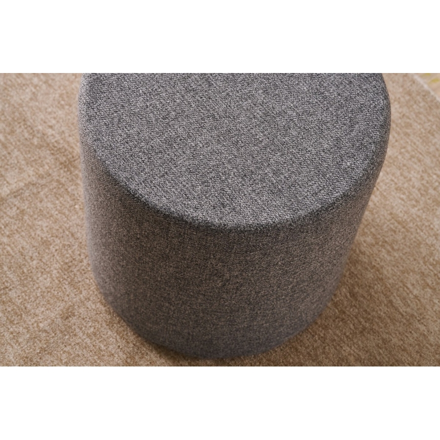 Poef RONDO Ø 40 cm antraciet