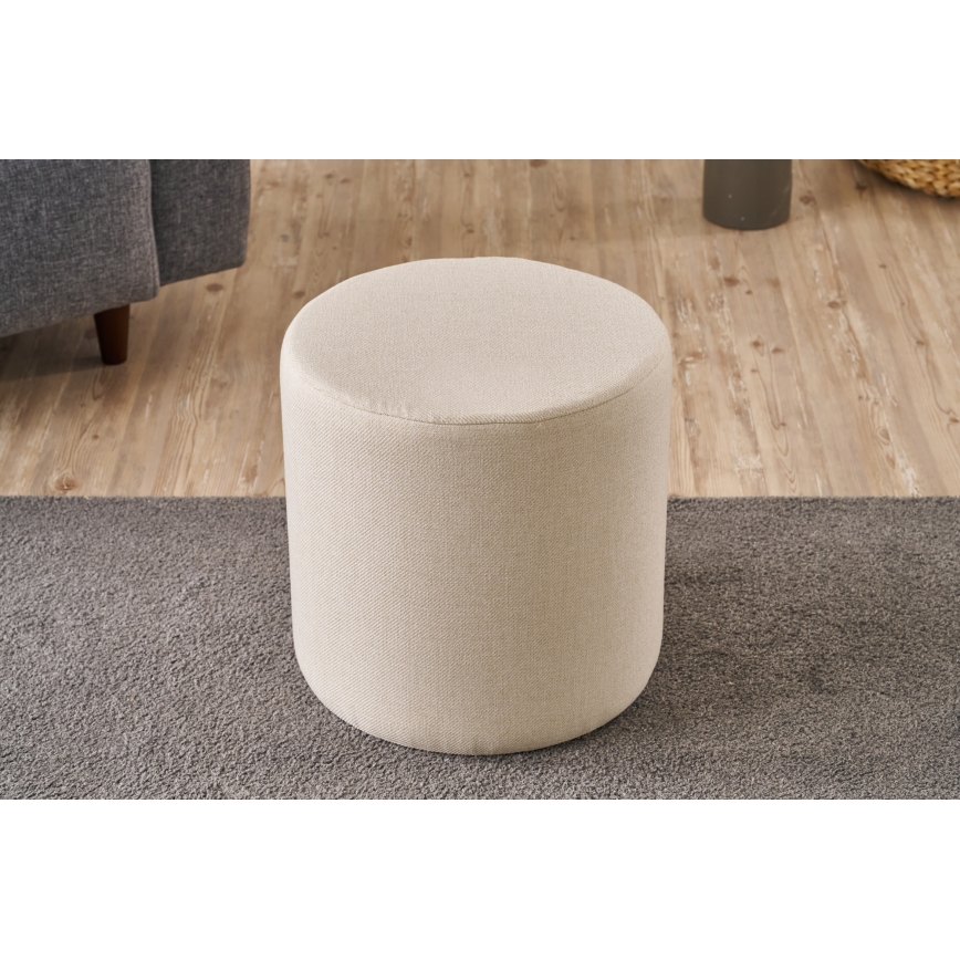 Poef RONDO Ø 40 cm crème