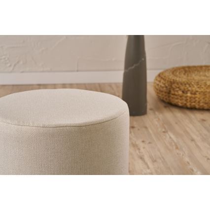 Poef RONDO Ø 40 cm crème